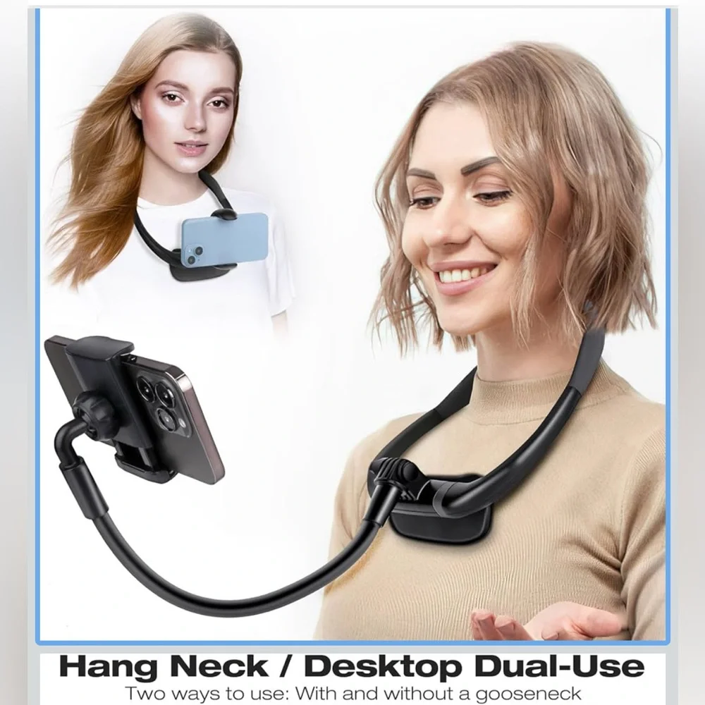New in box Hand free Black Flexible Phone Holder